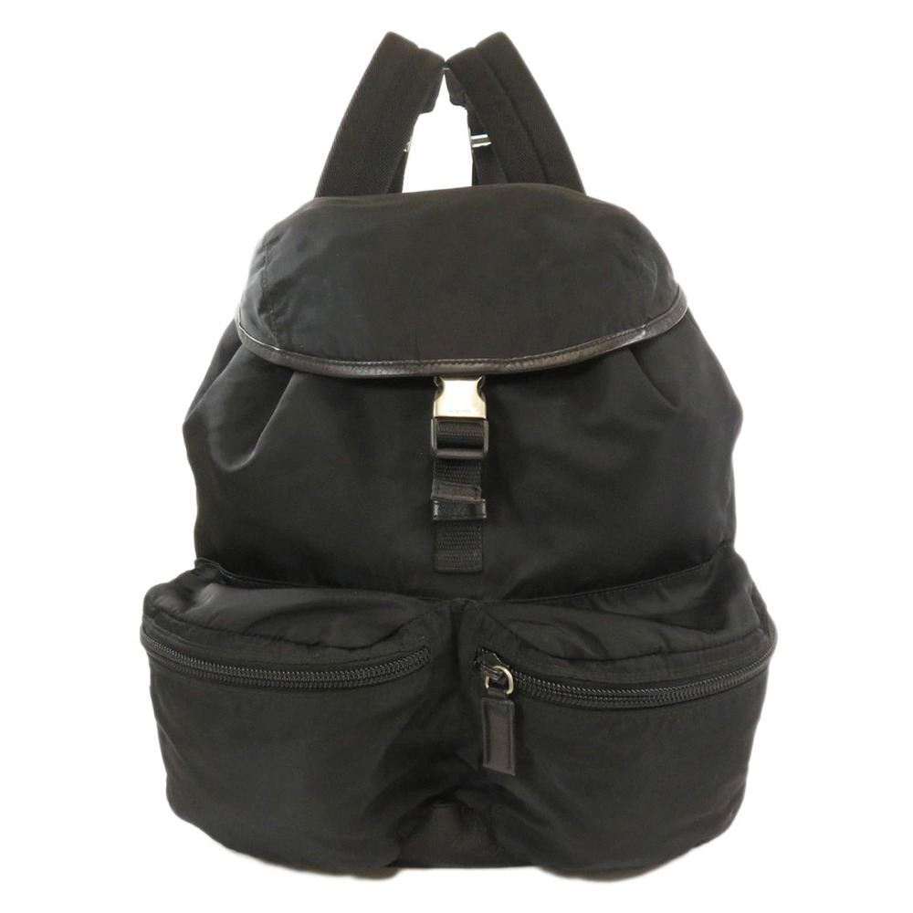 Prada Plate Rucksack Backpack Daypack Logo - Picture 11 of 11